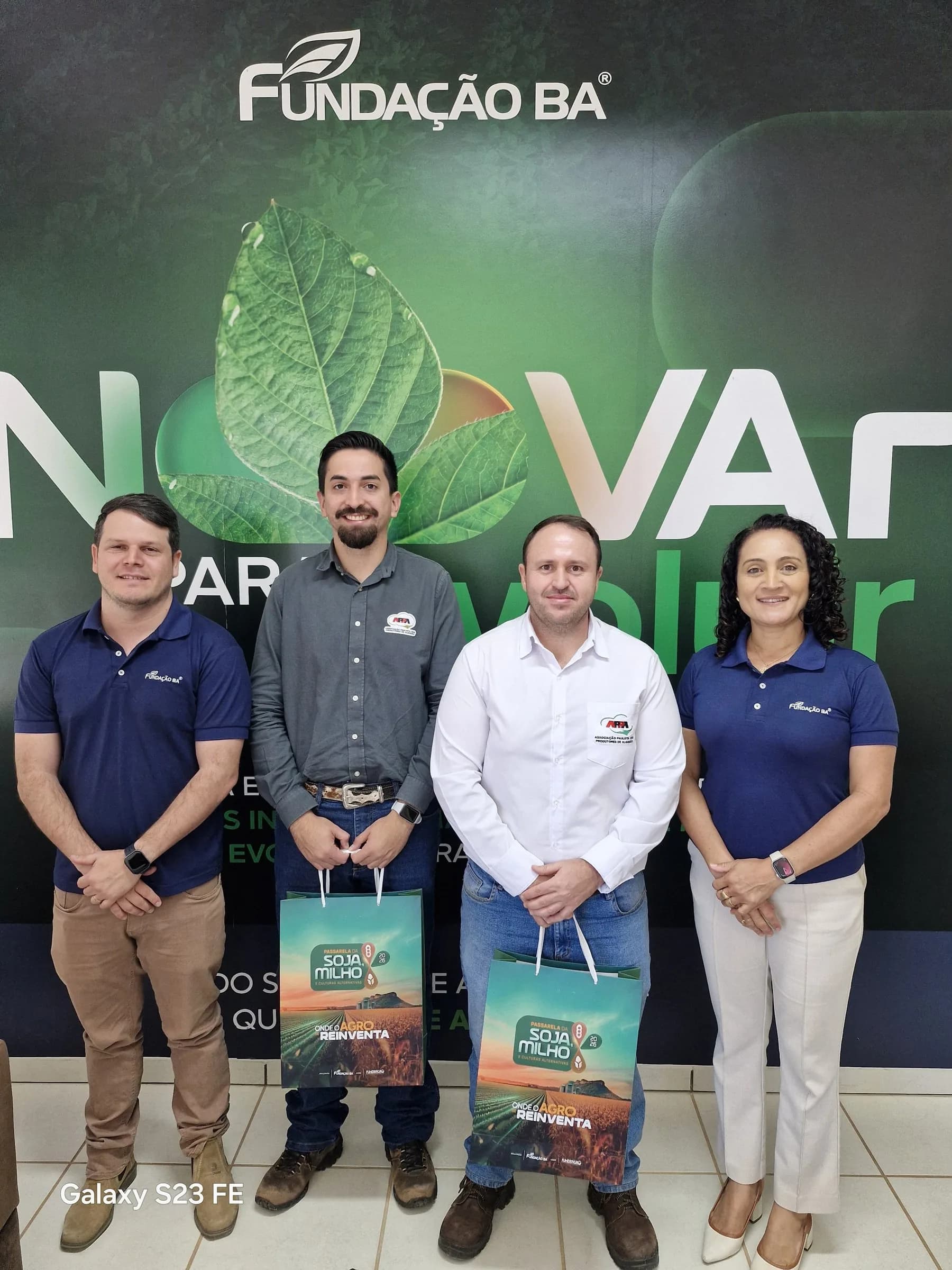 Representantes da APPA recebidos na Fundação Bahia